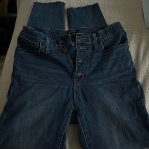 J Crew High-Rise Skinny Jeans - SZ 27